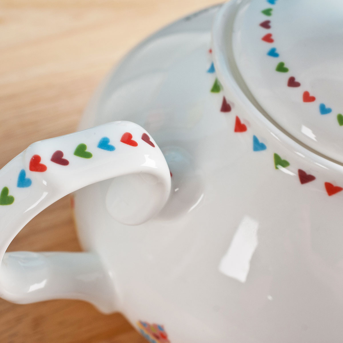 Personalised Bone China Teapot - Pretty As A Cupcake