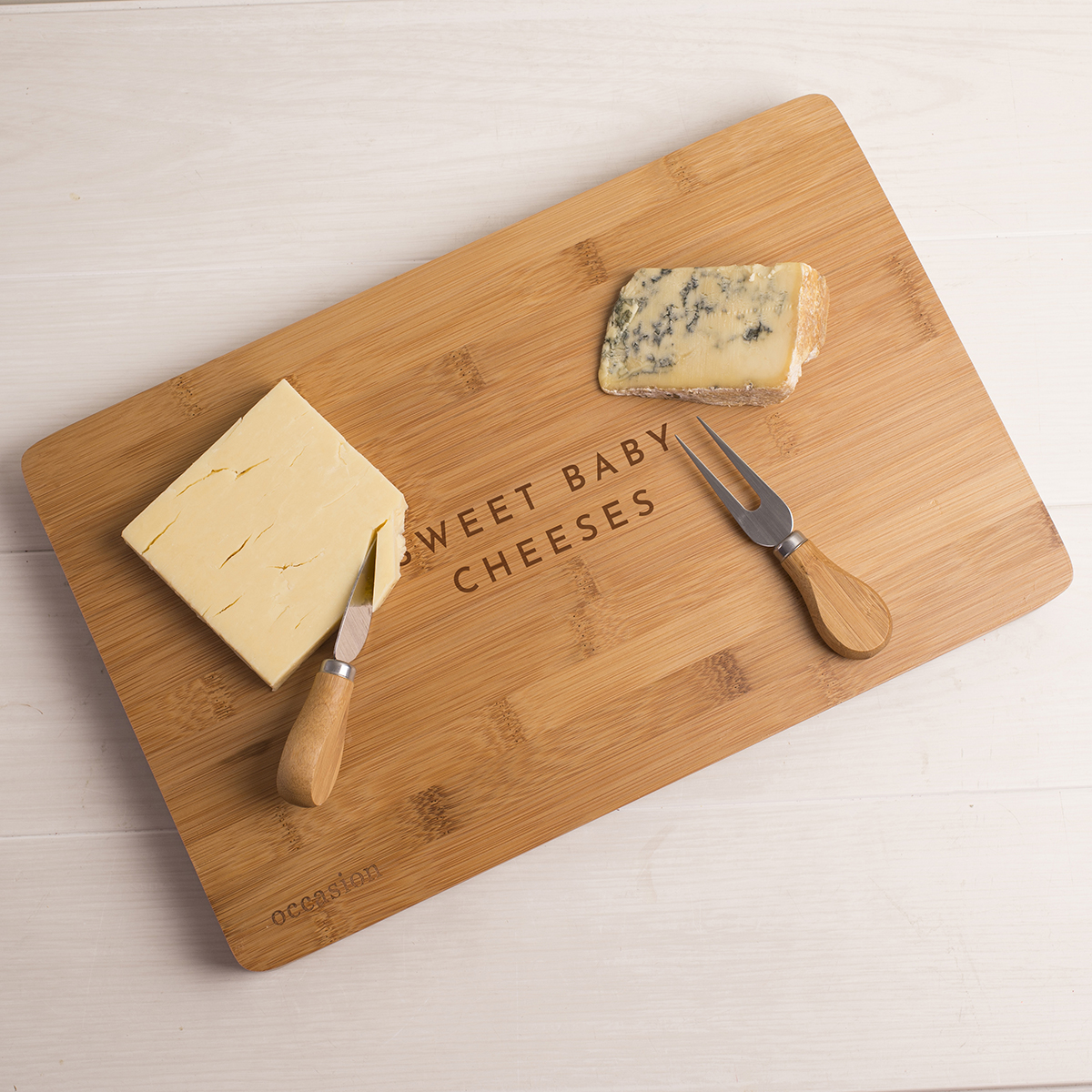 Create Your Own - Personalised Large Rectangular Wooden Cheeseboard