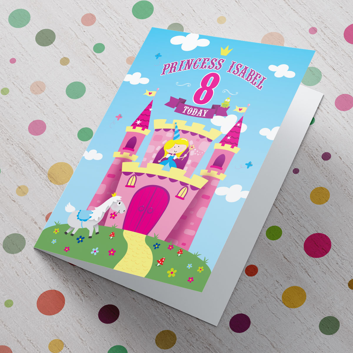 Personalised Card - Birthday Princess