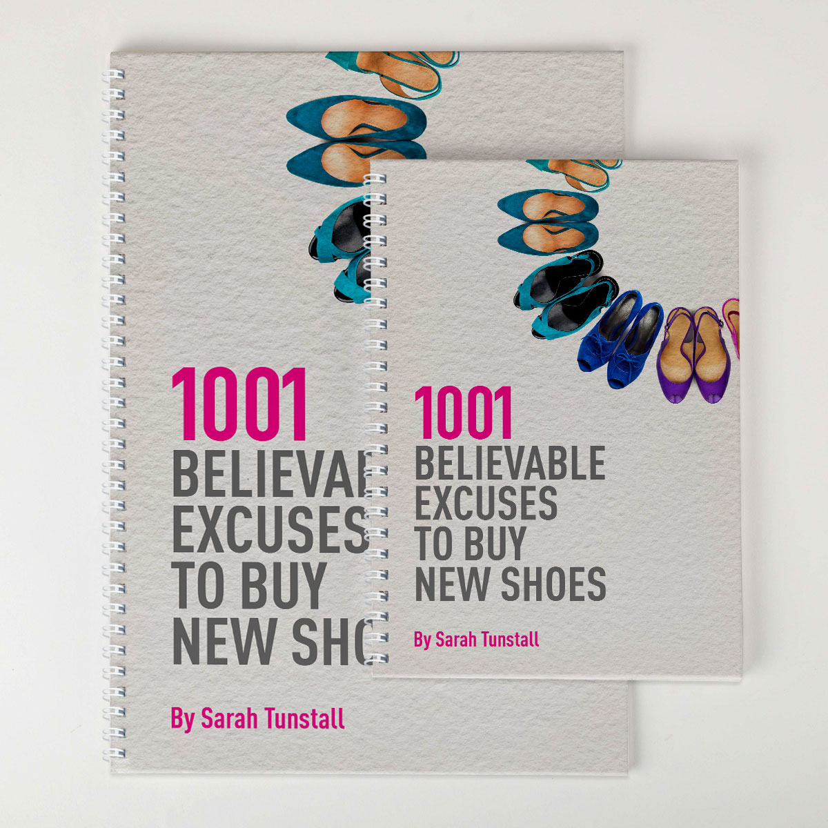 Personalised Notebook - Excuses to Buy New Shoes