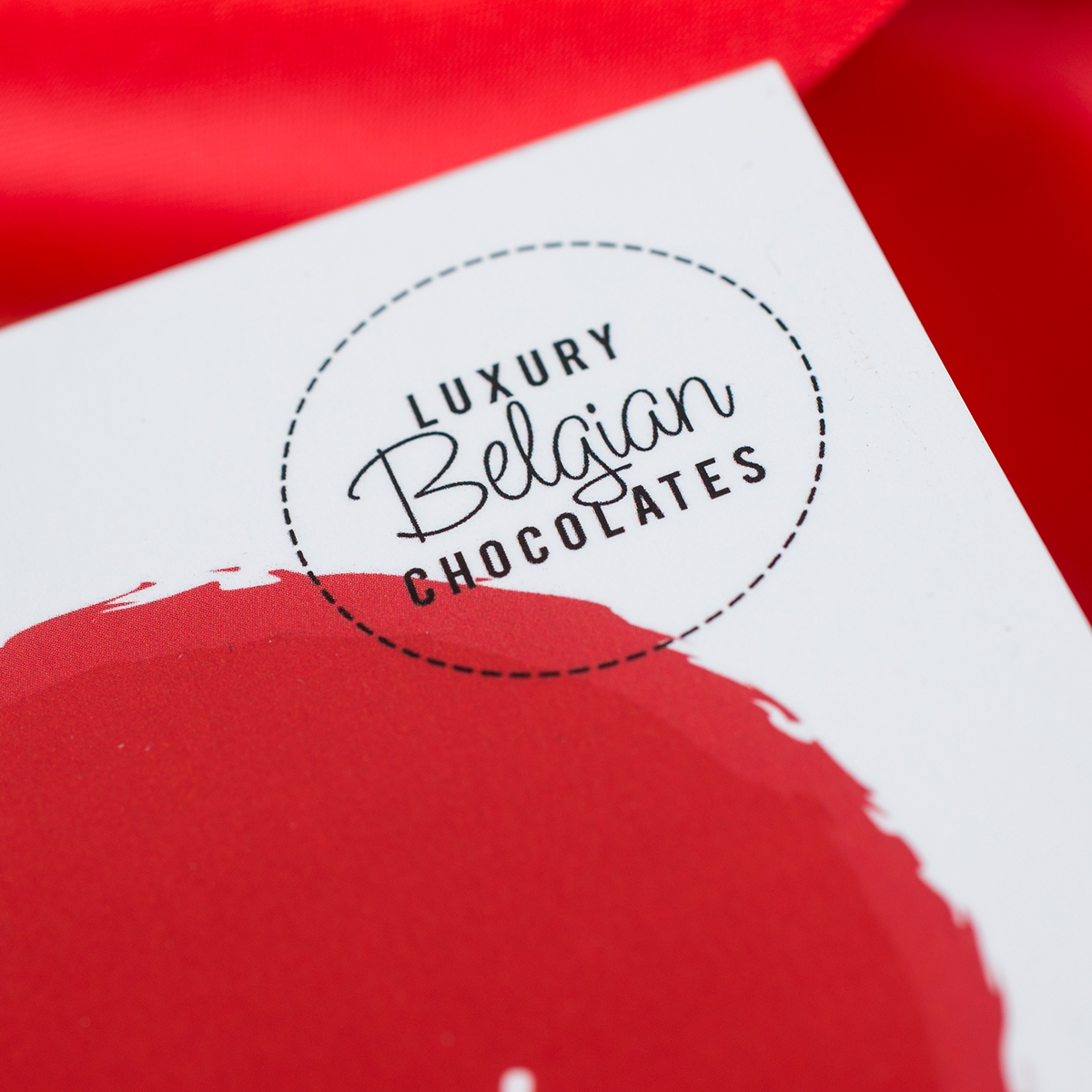 Personalised Belgian Chocolates - Happy Valentine's Day