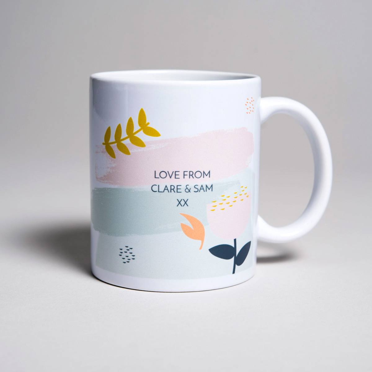 Personalised Mug - Flower