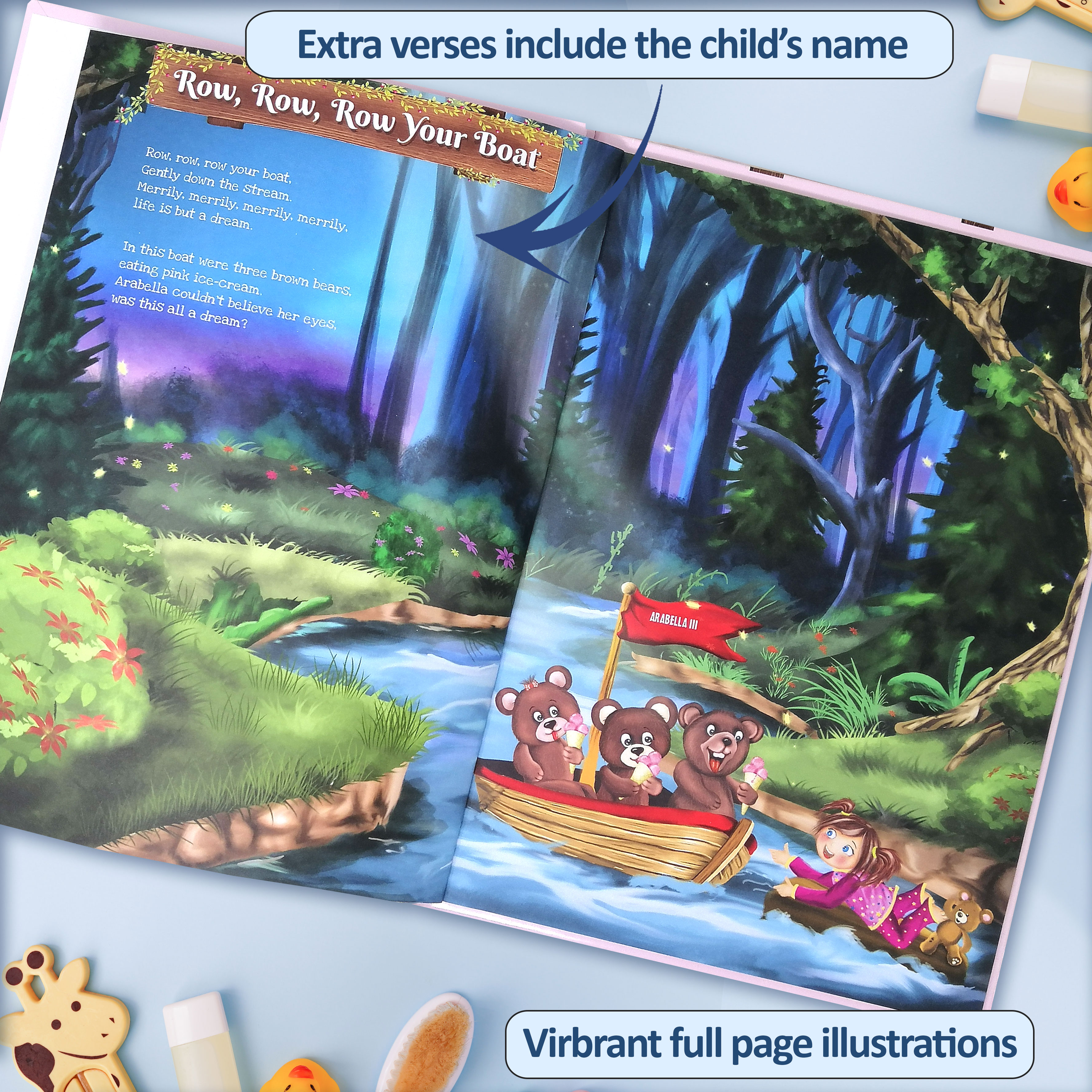 Personalised Children's Book - Nursery Rhymes