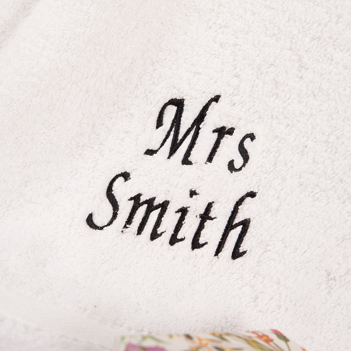 Personalised His and Hers Hand Towels