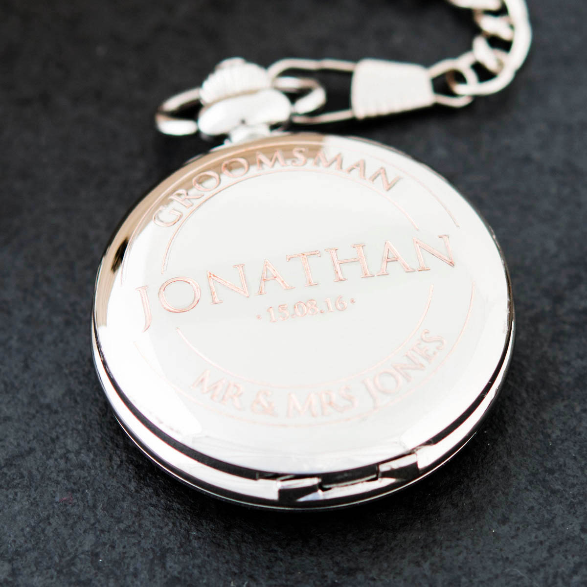 Engraved Pocket Watch - Any Message