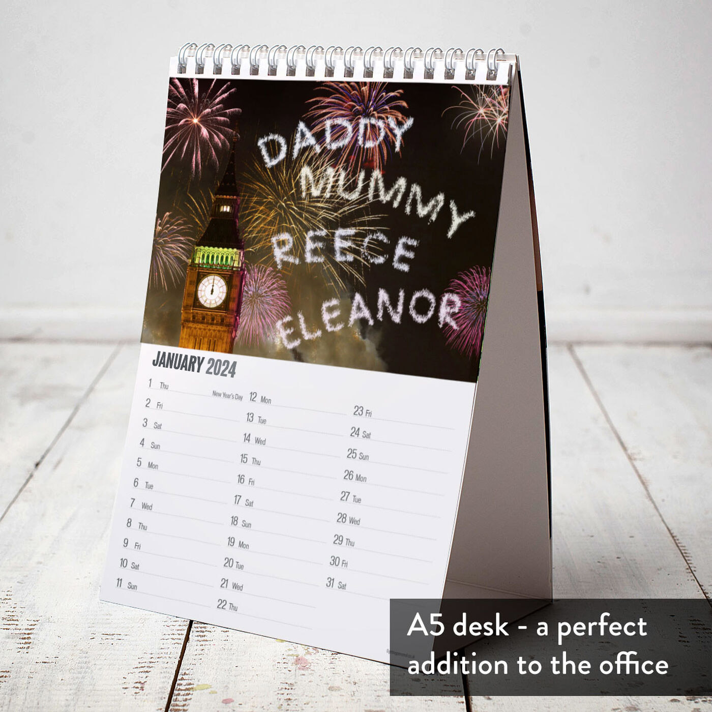 Personalised Our Family Calendar - 2nd Edition