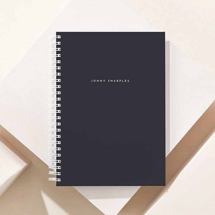 Create Your Own - Personalised Wirobound Notebook Contemporary