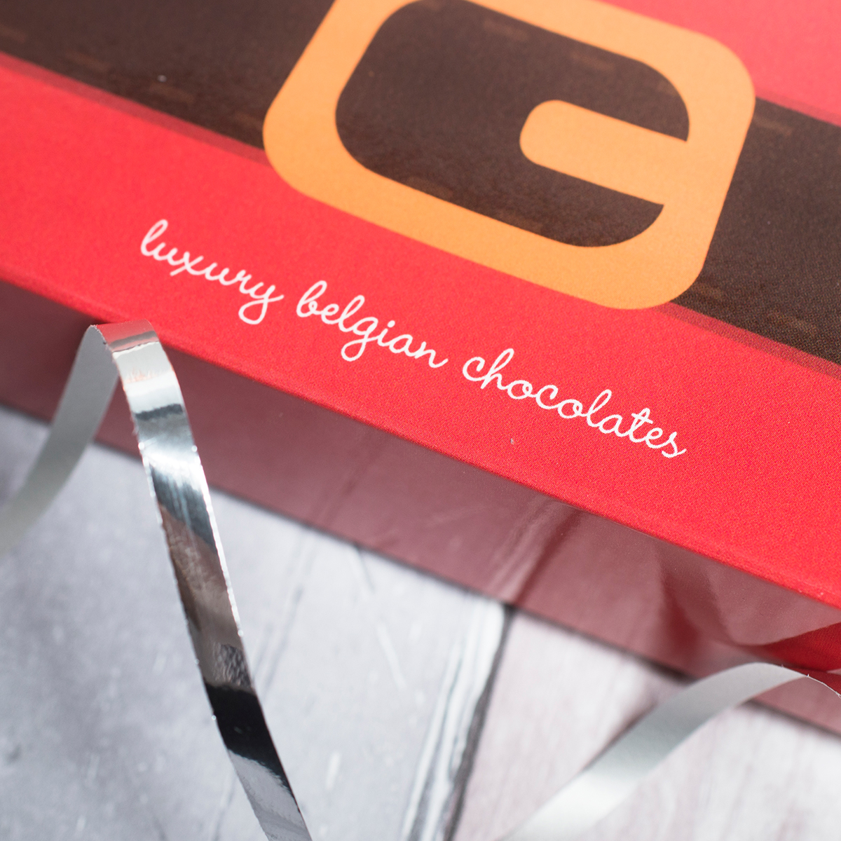 Personalised Belgian Chocolates - Santa Suit