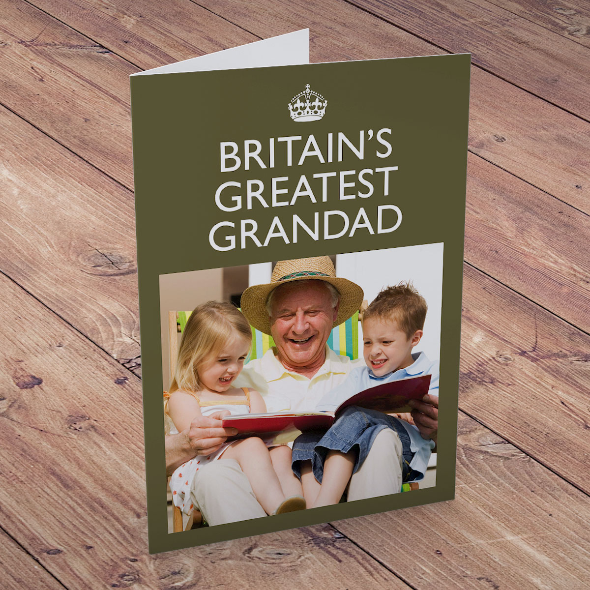 Photo Upload Card - Britain's Greatest Grandad