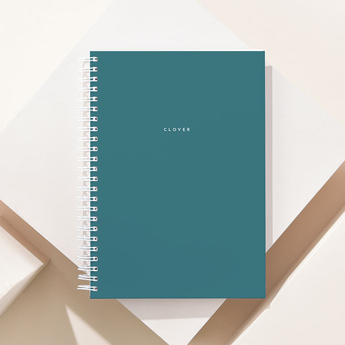Create Your Own - Personalised Wirobound Notebook Modern