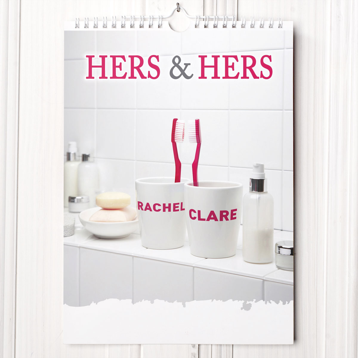 Personalised Hers and Hers Calendar