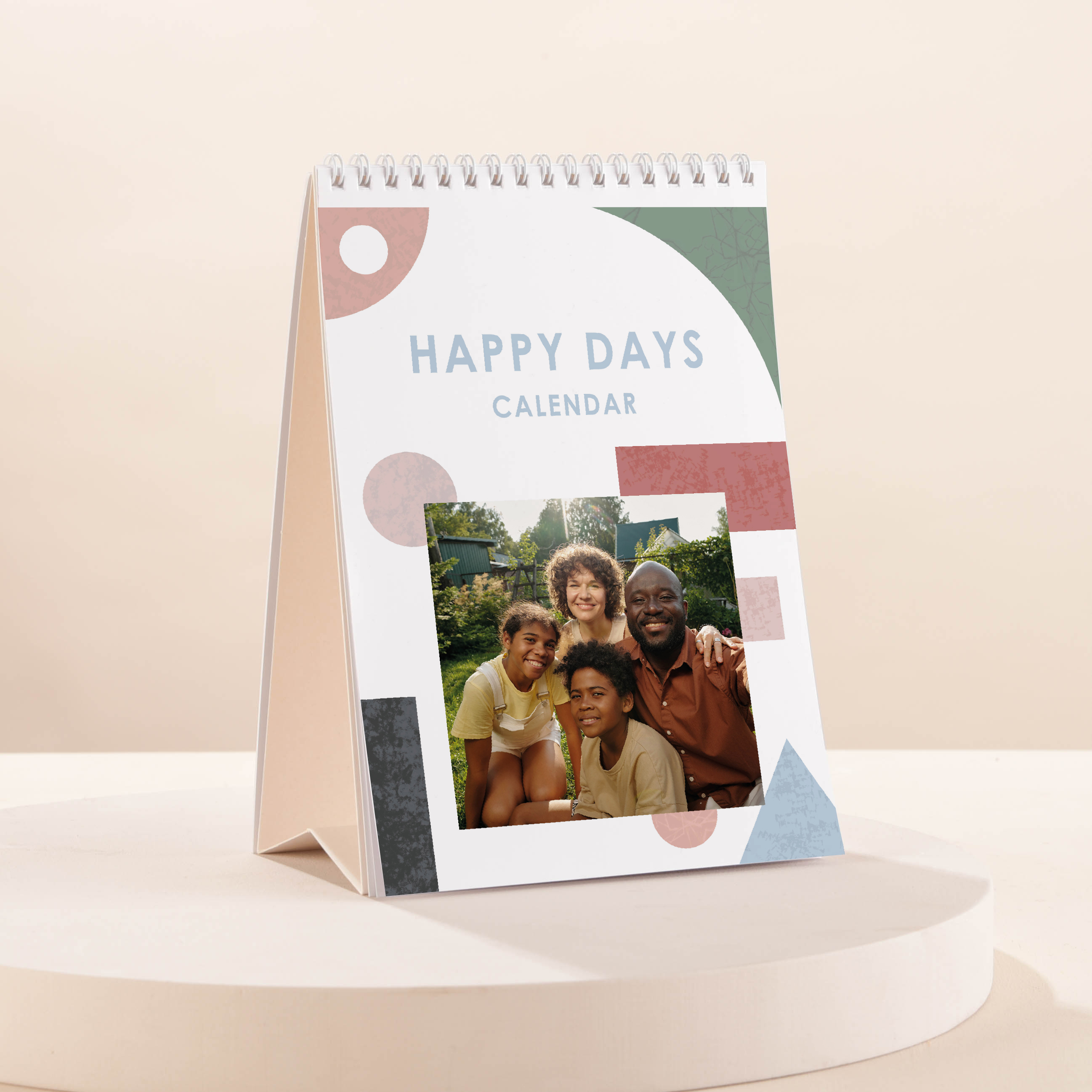 Personalsed Photo Calendar - Happy Days
