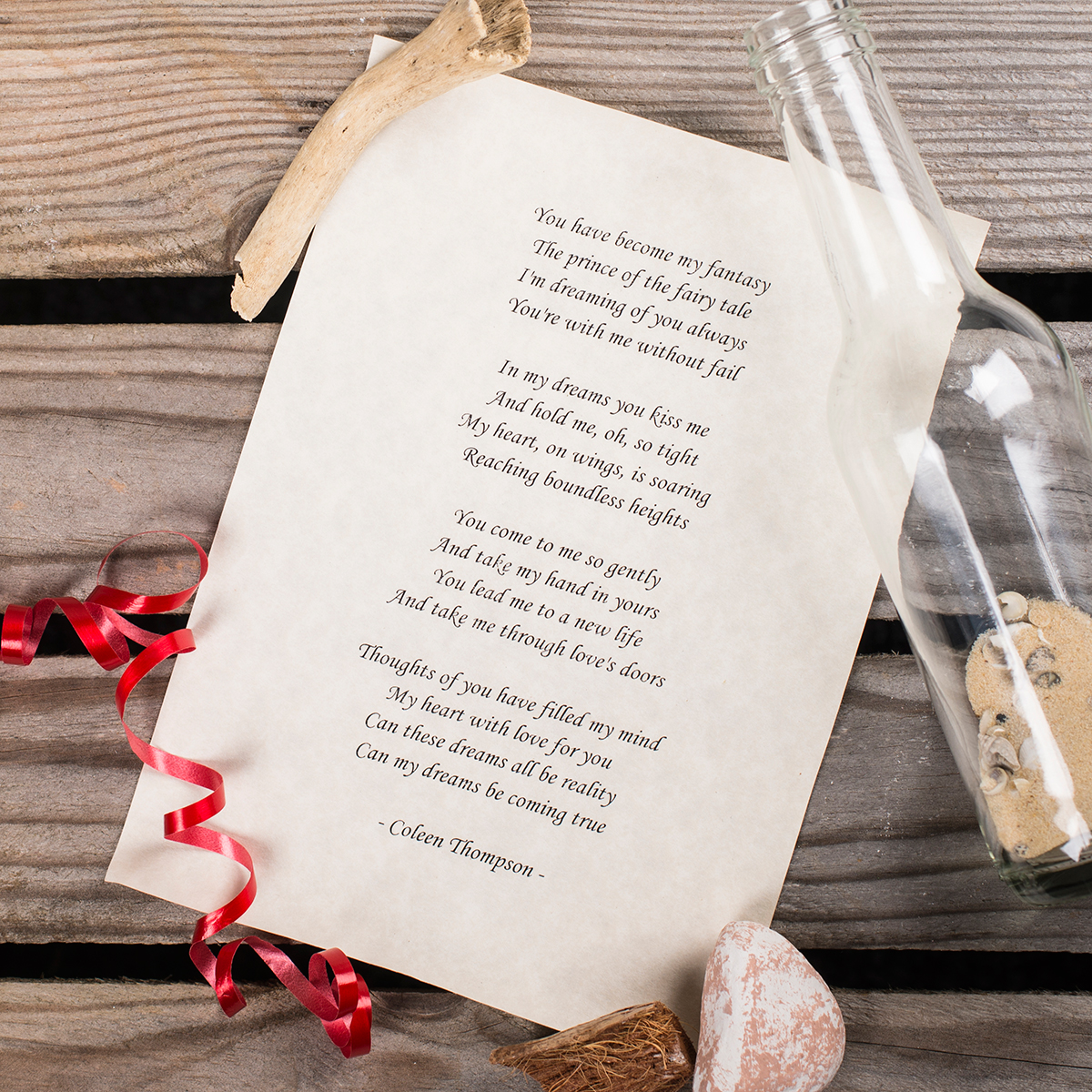 Personalised Message In A Bottle