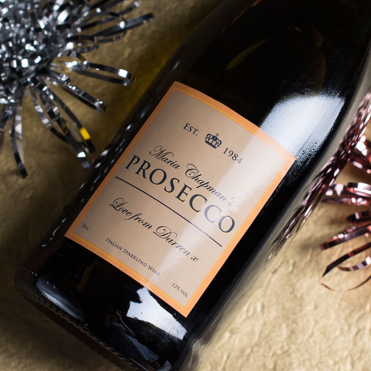 Personalised Prosecco - Classic Established