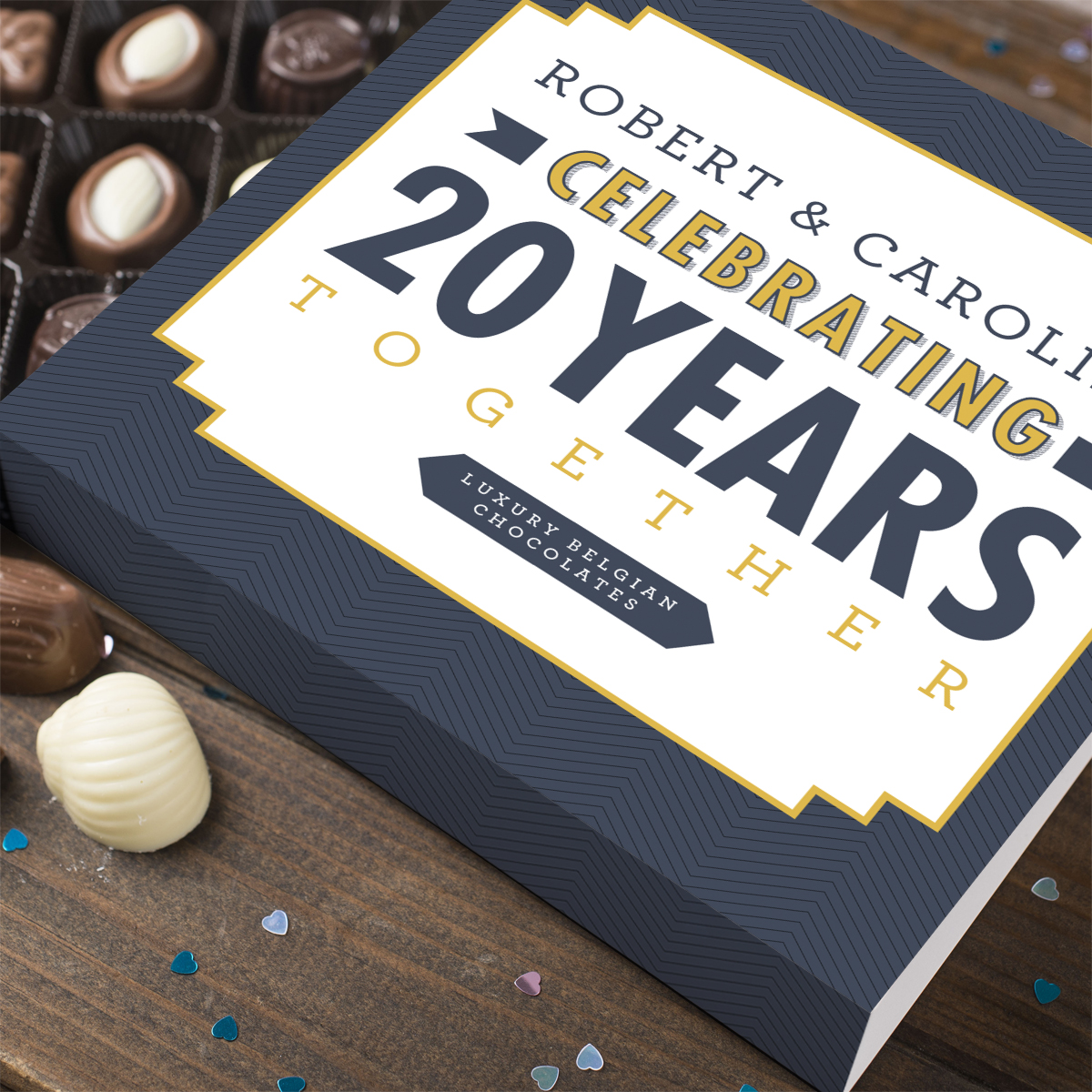 Personalised Belgian Chocolates - Celebrate Together