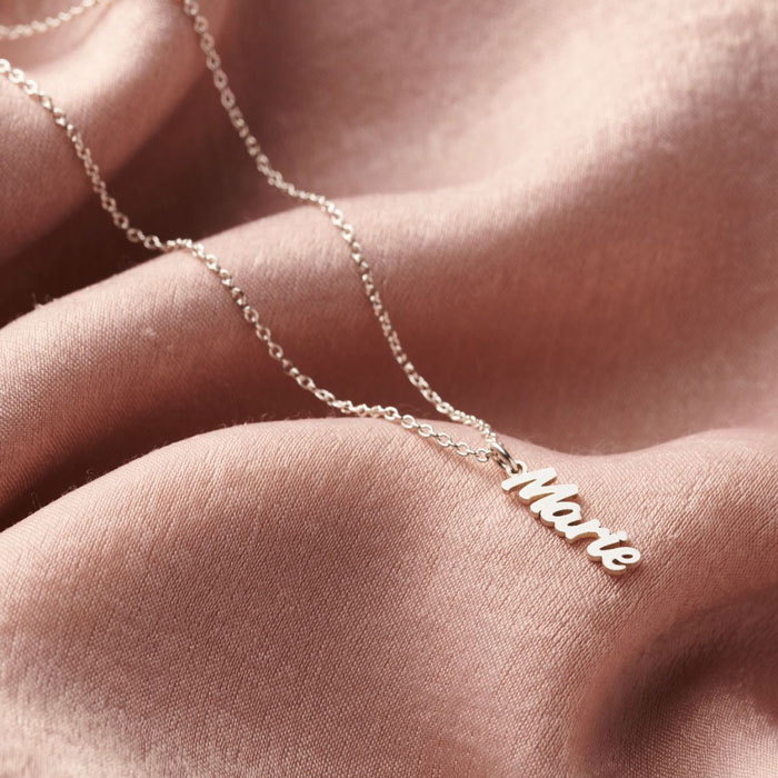 Posh Totty Designs Name Charm Necklace