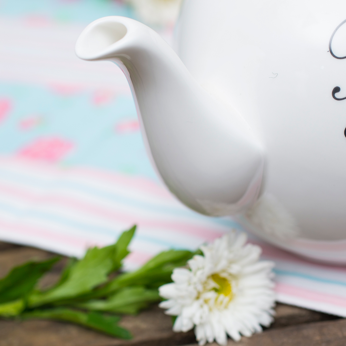 Personalised Bone China Teapot - There's No Place Like Home