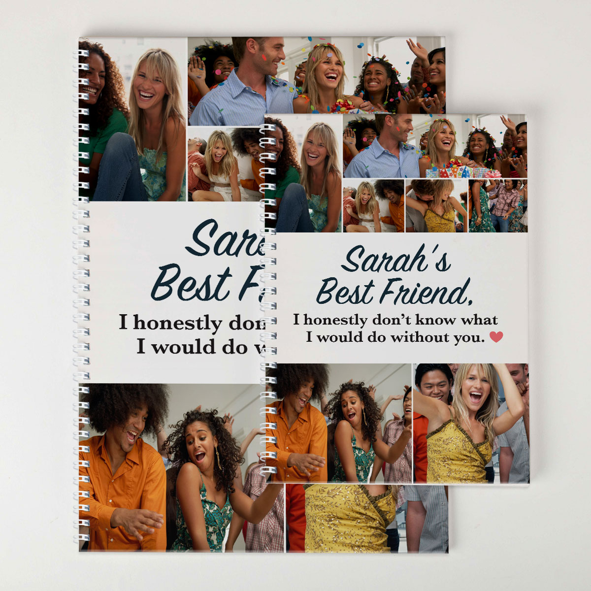 Photo Upload Notebook - Best Friends