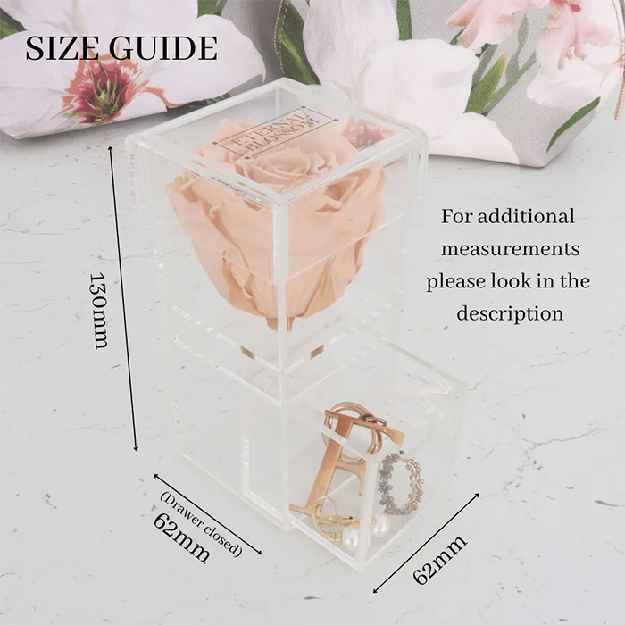 Makeup Storage Blossom Box - Individual