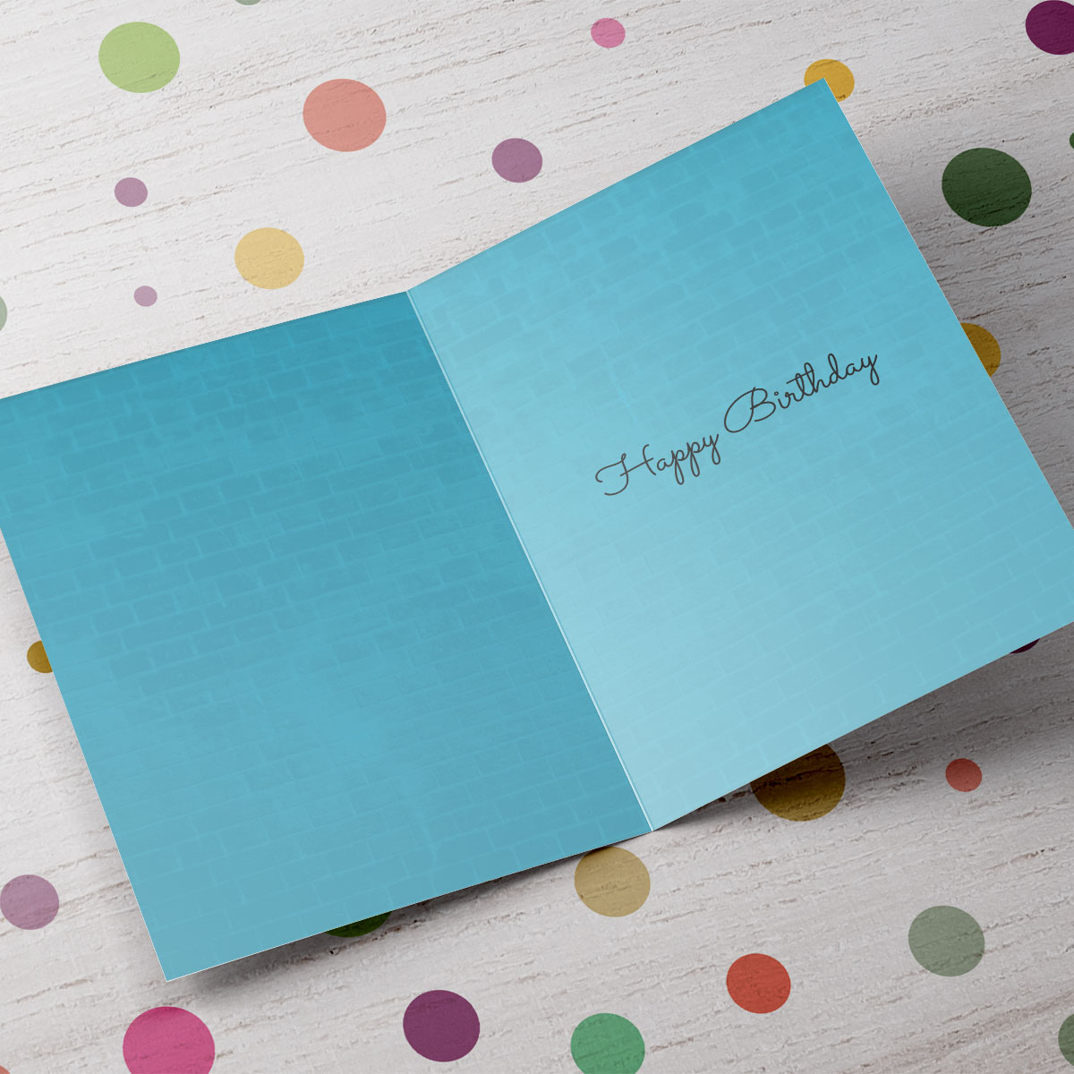 Photo Upload Birthday Card - Husband, Neon Signs