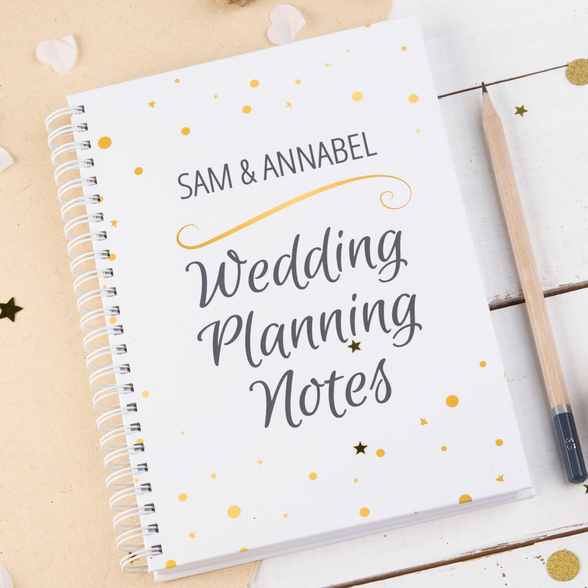 Personalised Notebook - Wedding Planning Notes