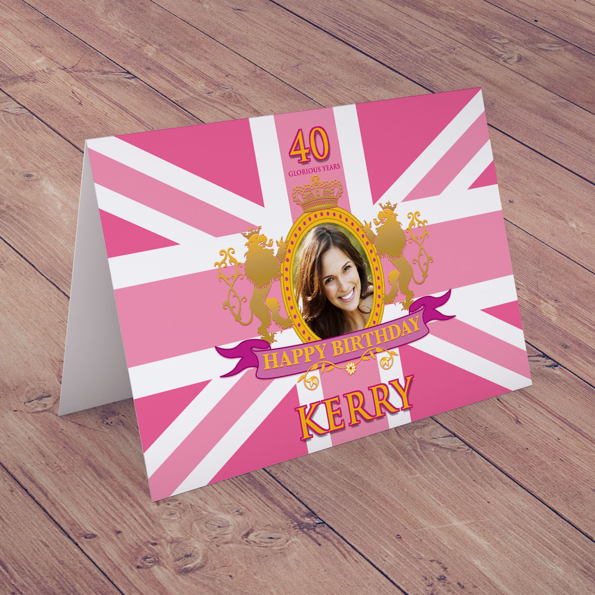 Photo Upload Card - A Right Royal Card for Her