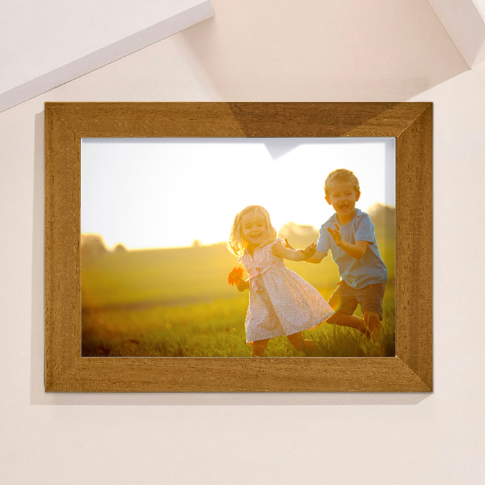Create Your Own Photo Upload Framed Print - Full Landscape Picture