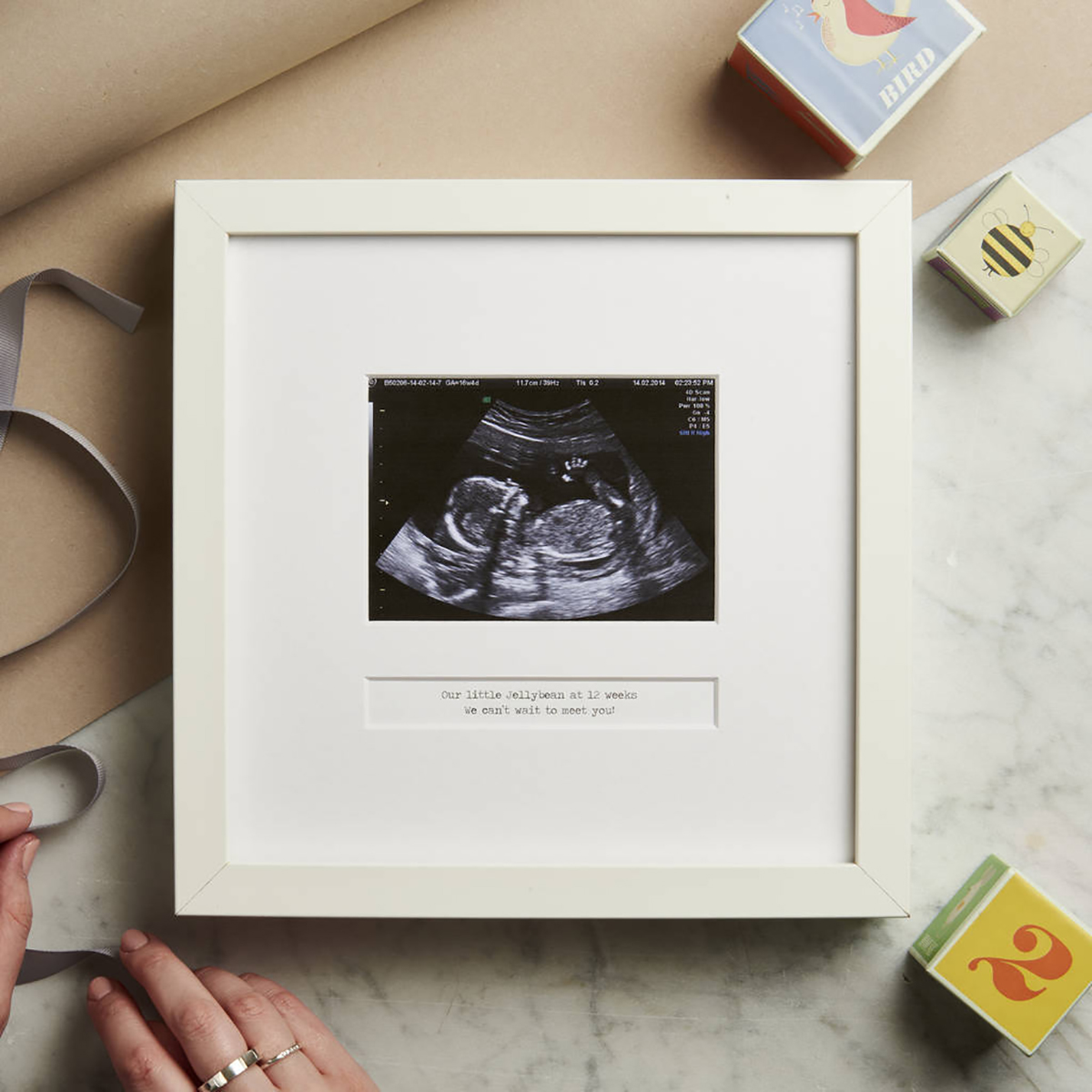 Personalised Photo Frame - My First Scan