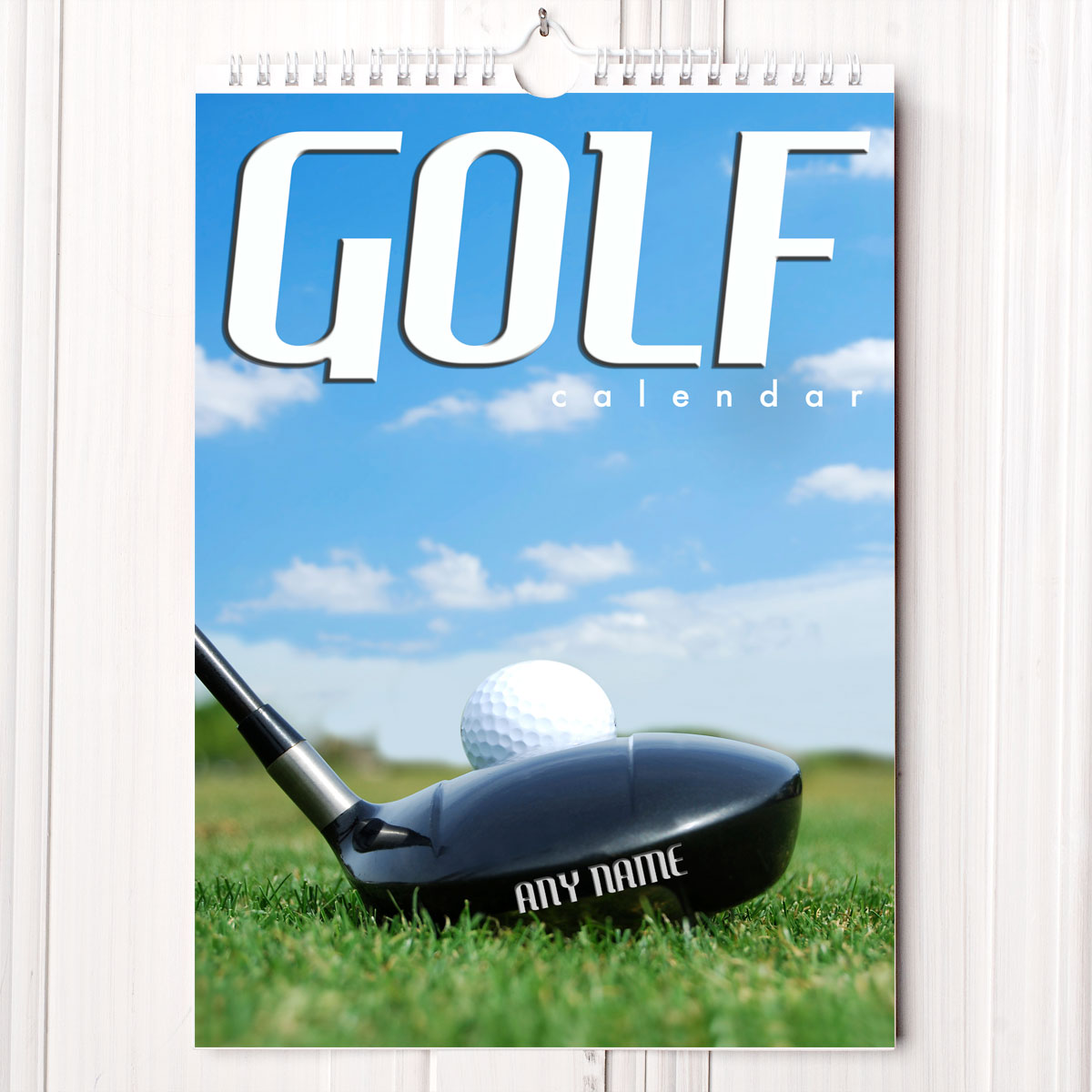 Personalised Golf Calendar