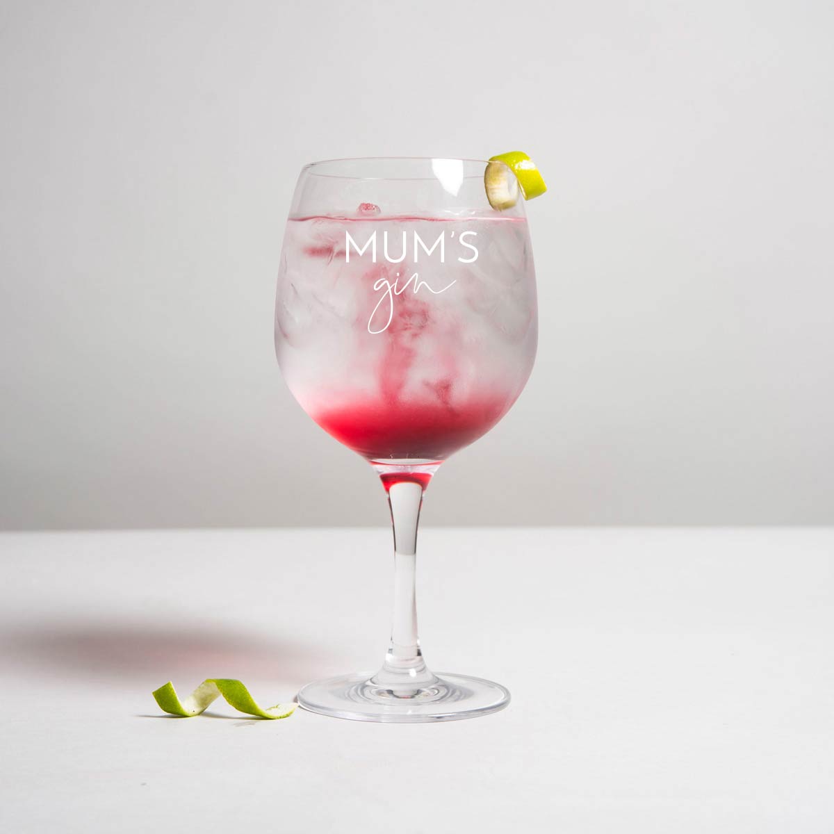 Personalised Premium Gin Glass - Mum's Gin