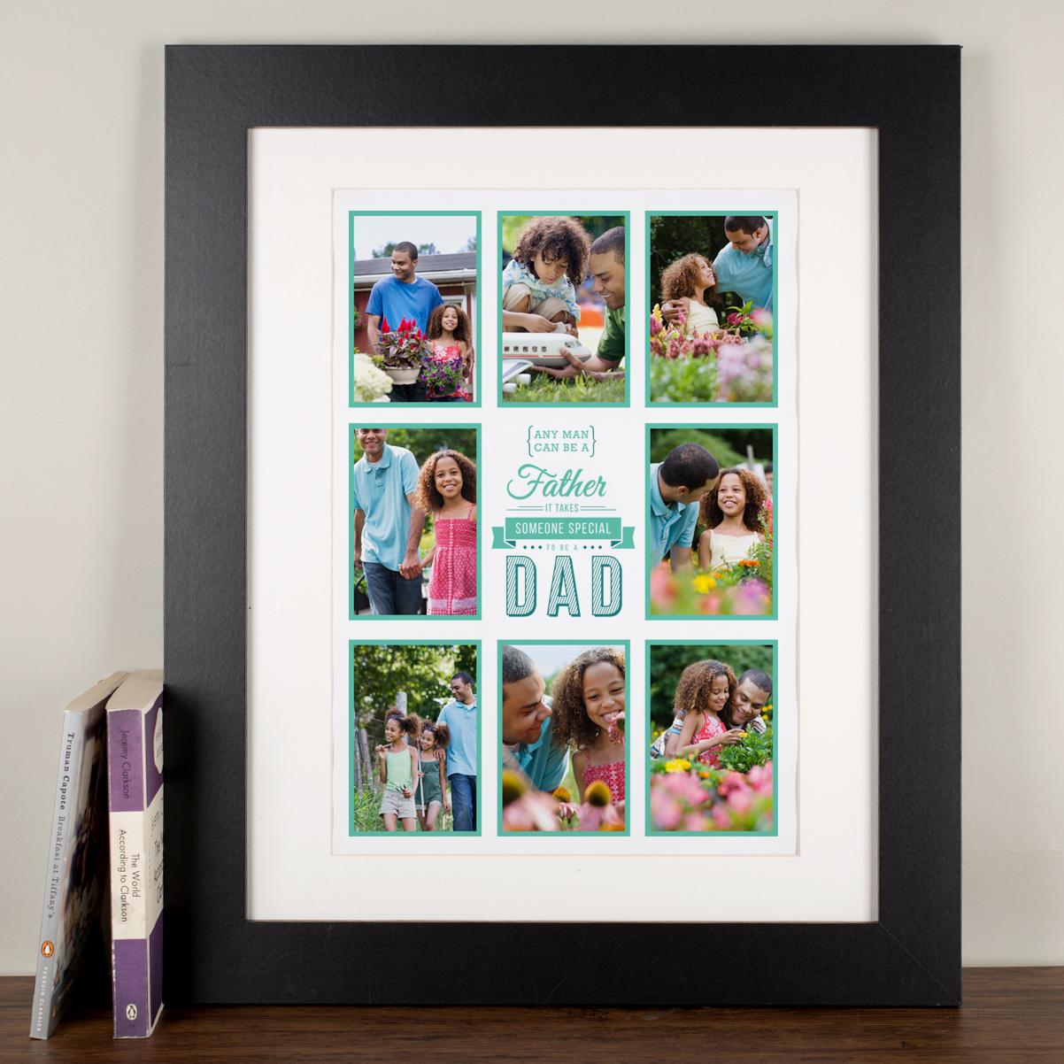Photo Upload Framed Print - It Takes Someone Special To Be A Dad