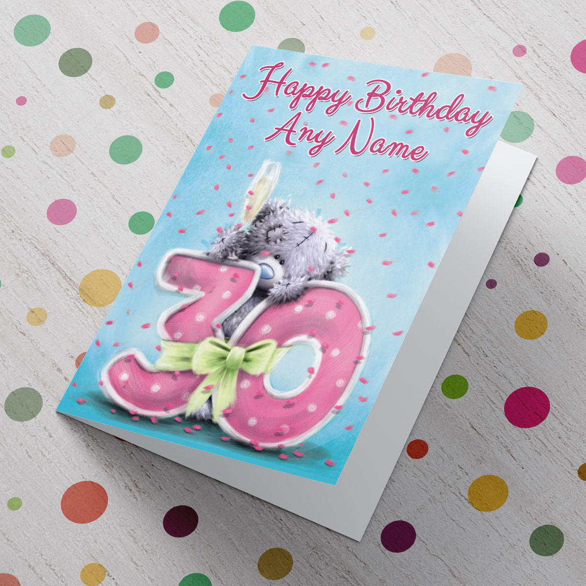Personalised Me To You Card - 30 Today