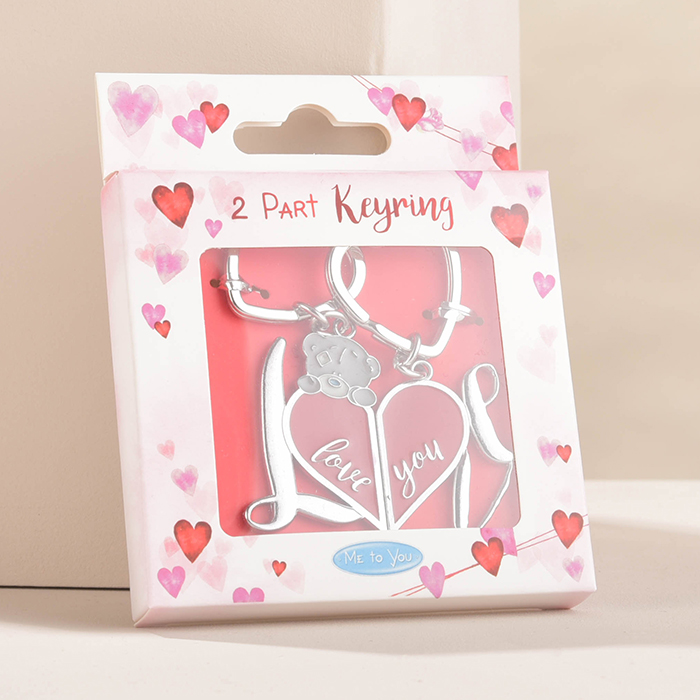 Me To You 2 Part Love Key Ring