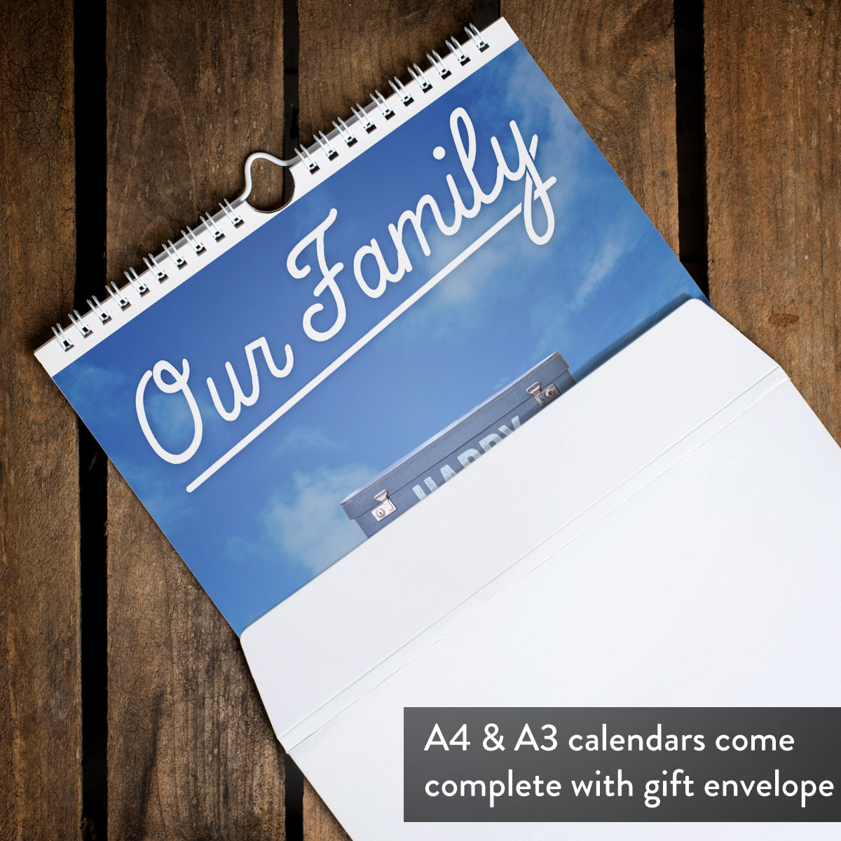 Personalised Our Family Calendar - 7th Edition