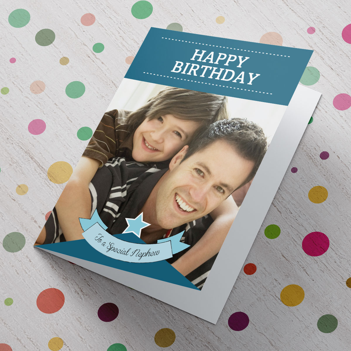 Personalised Birthday Card - To A Special Nephew