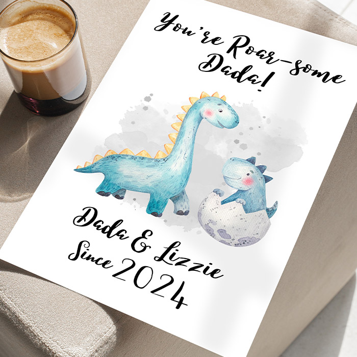 Personalised Dinosaur Roarsome Print- Exclusive