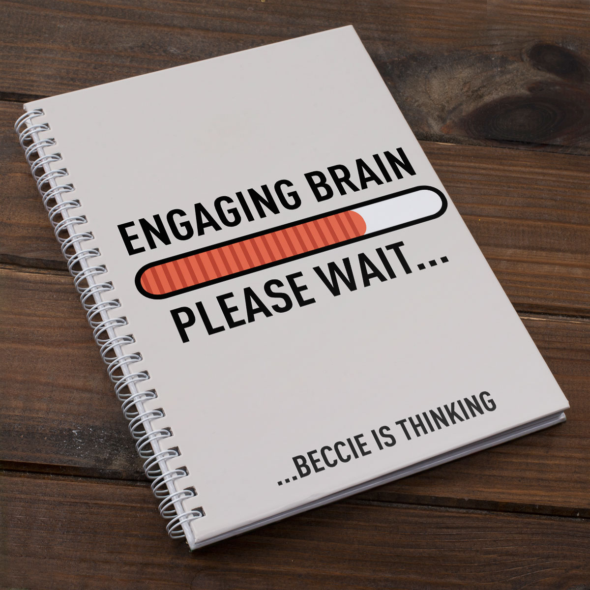 Personalised Notebook - Engage Brain