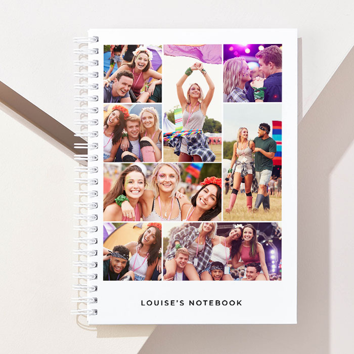 Create Your Own - Photo Upload Notebook - 8 Photos