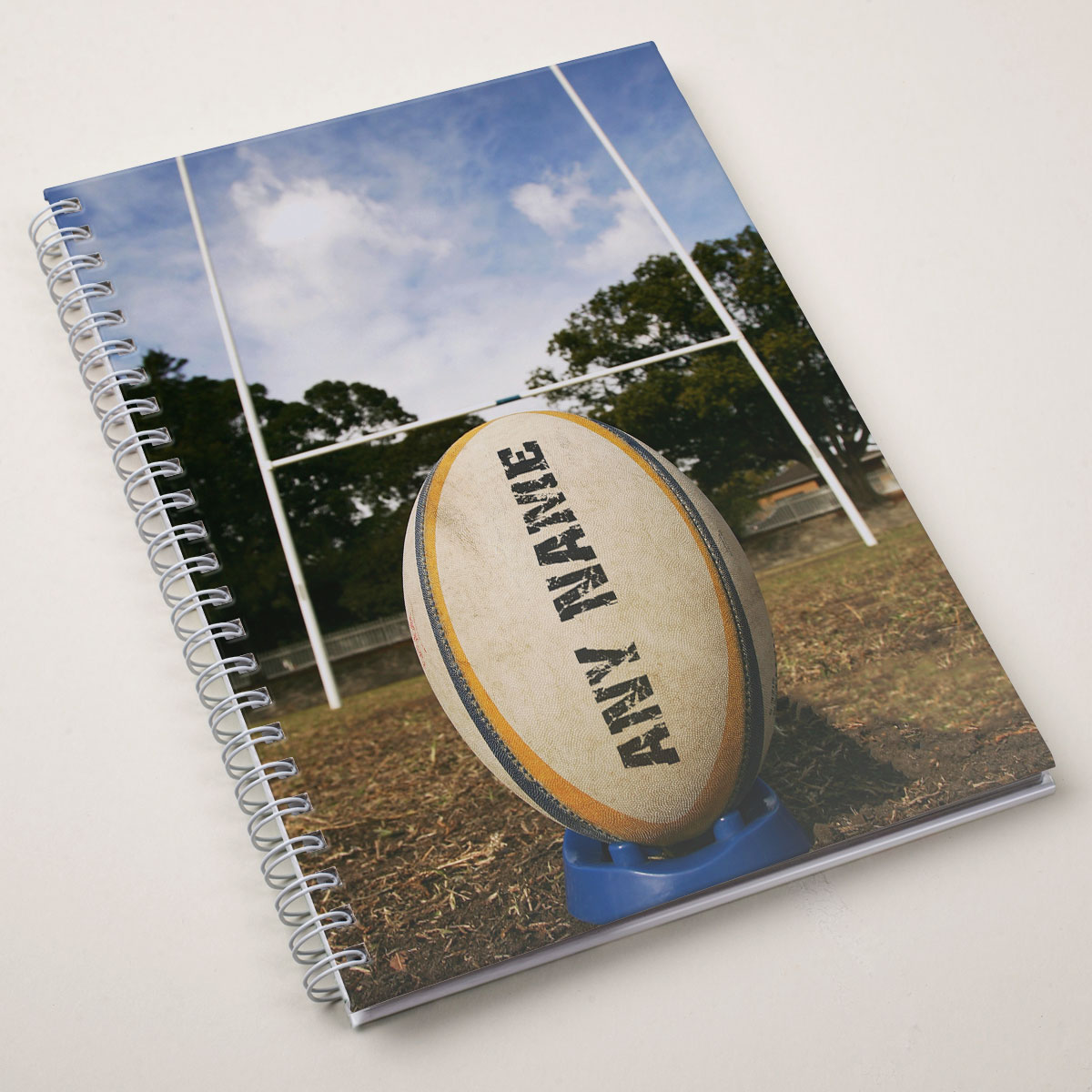 Personalised Notebook - Rugby