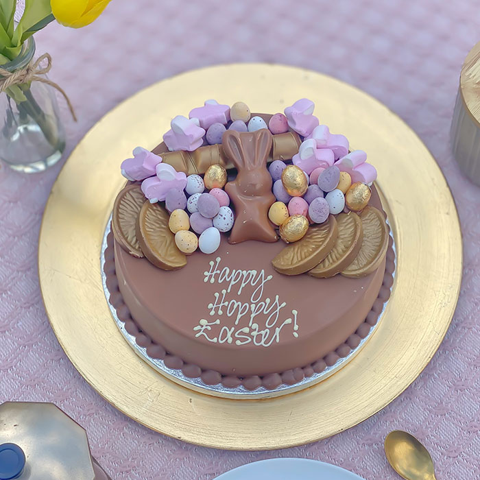 Personalised Easter Bunny Smash Cake