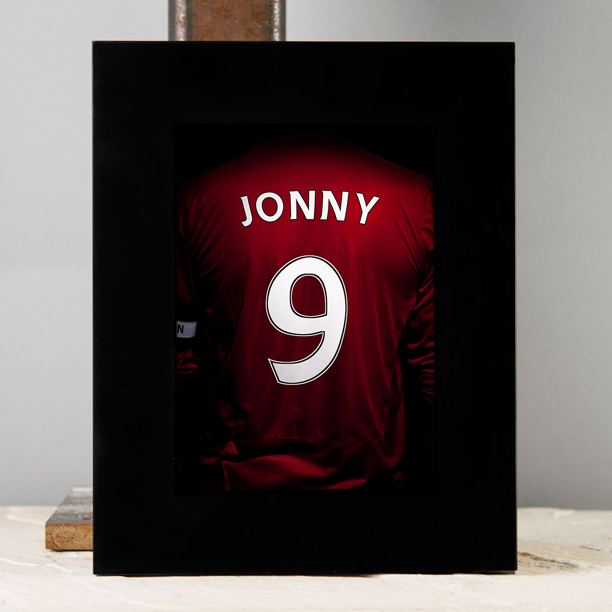 Personalised Framed Print - Football Shirt