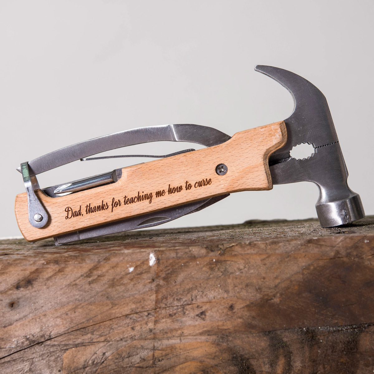 Personalised Hammer Multi-tool - Any Message