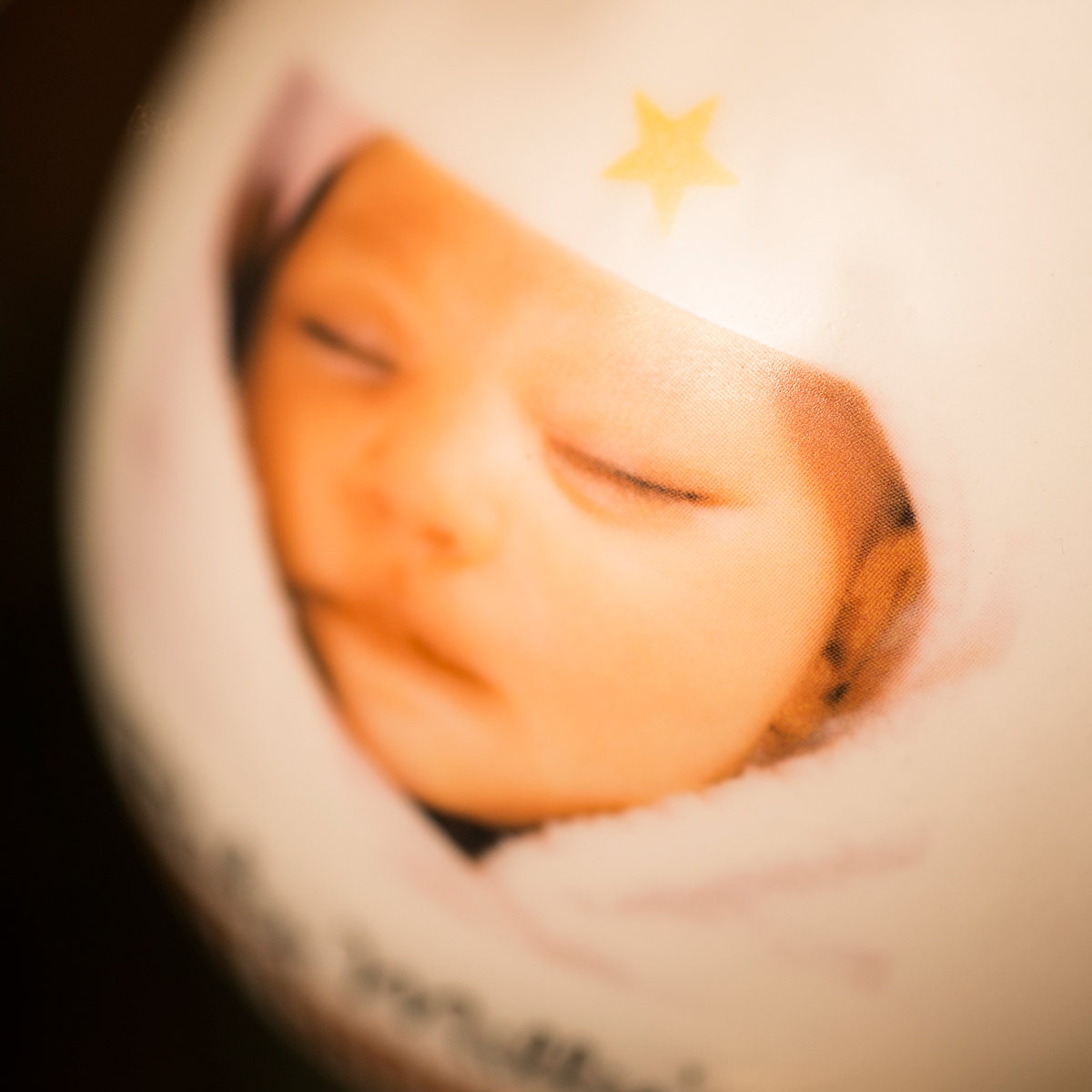 Photo Upload Bauble - Baby's First Christmas