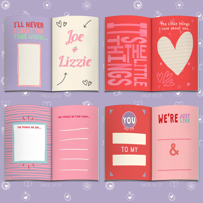 Personalised A Little Book Of You & Me' Personalised Book Softback