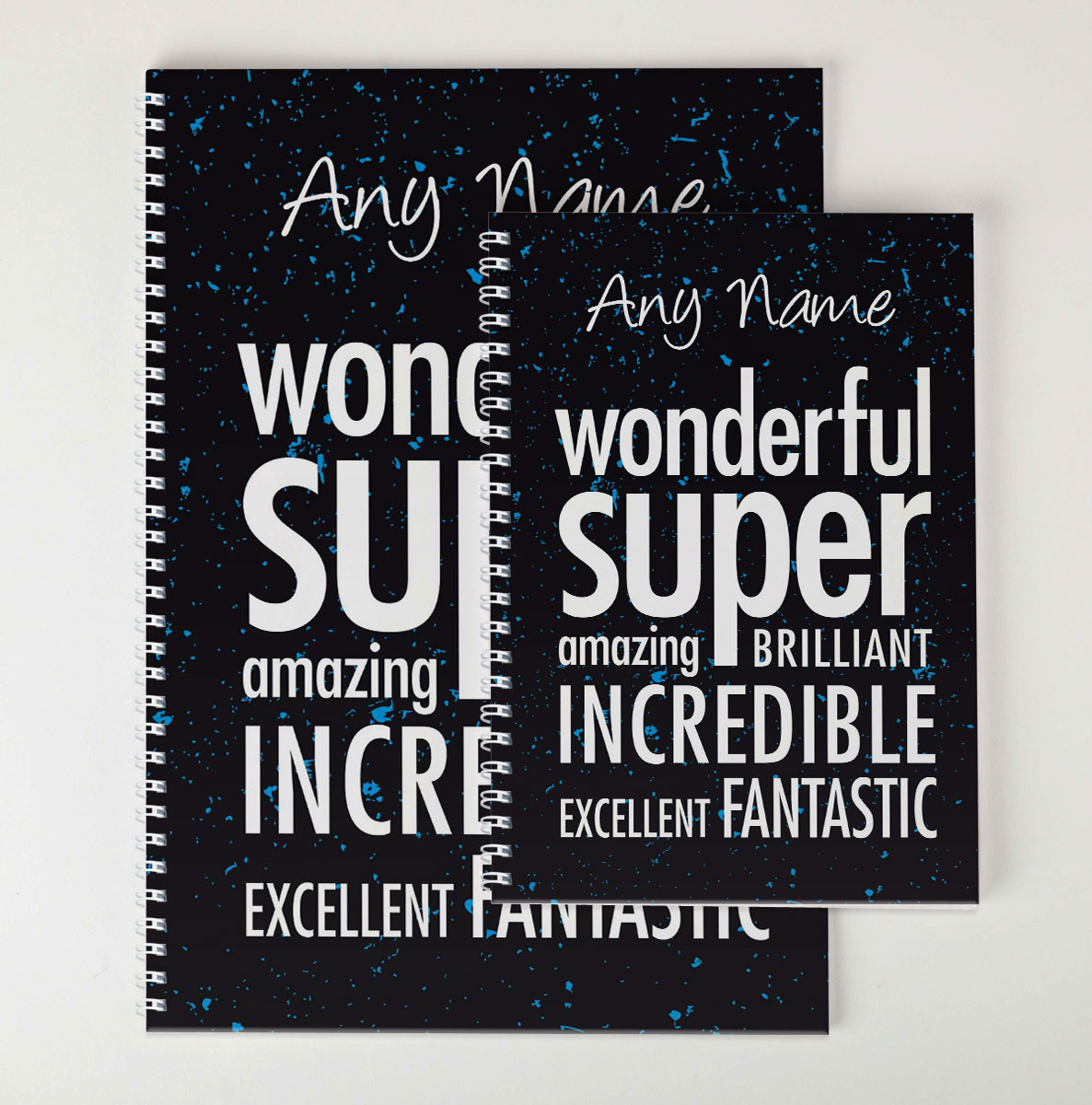Personalised Notebook - Fantastic, Incredible, Awesome