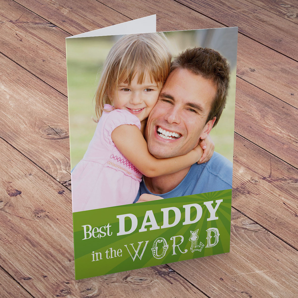 Photo Upload Card - Best Daddy