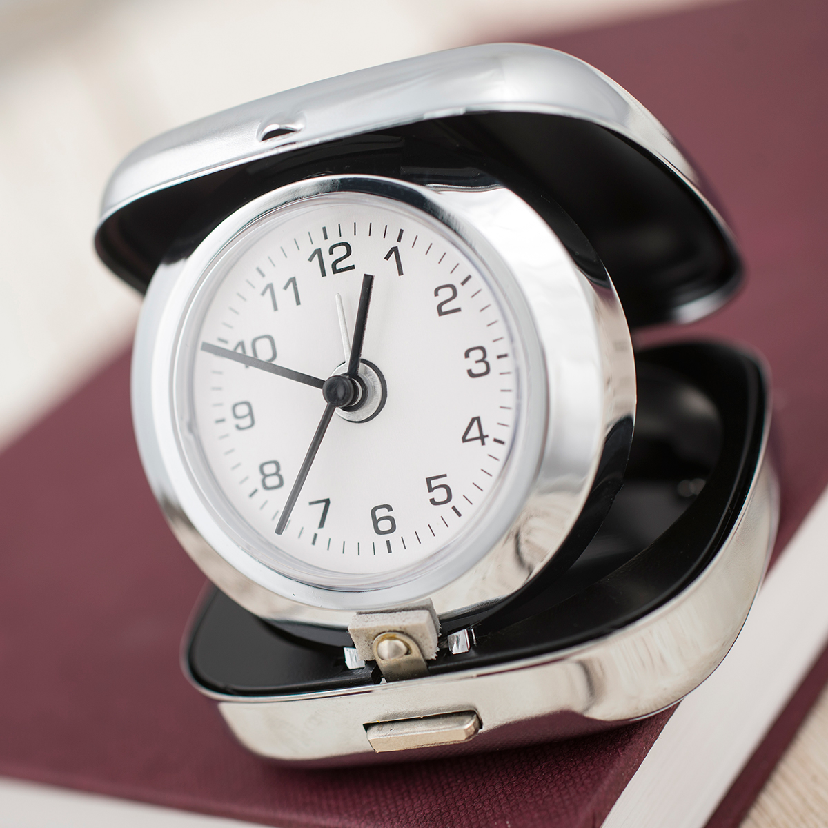 Engraved Travel Alarm Clock