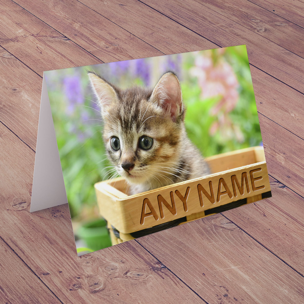 Personalised Card - Kitty