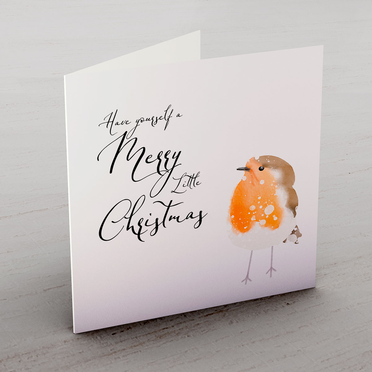 Personalised Card - Merry Little Christmas