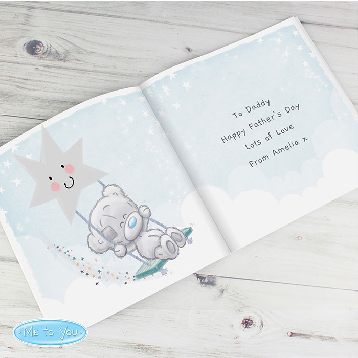 Personalised Tiny Tatty Teddy Daddy You're A Star Poem Book